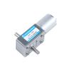 JGY370 Dual-axis DC Geared Motor: Miniature Worm Gear High Torque Motor (24V/12V/6V)