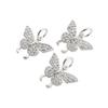 14K Gold-Filled Color-Safe Zirconia Butterfly Charm for DIY Jewelry