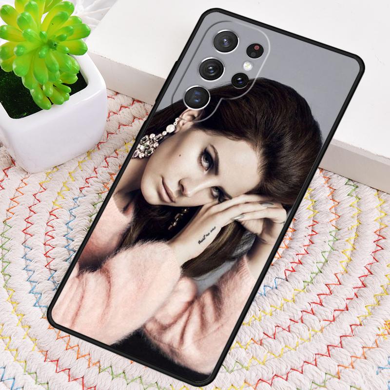 Lana Del Rey Singer Silicone Phone Case For Samsung Galaxy note 10 pro S26 S25 S24 S23 S22 S21 Plus S25Ultra Capa Cover