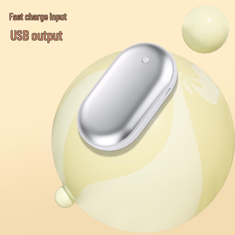 Portable USB Electric Hand Warmer: Cute Waterless Hot Bag for Girls & Students - Perfect Winter Gift