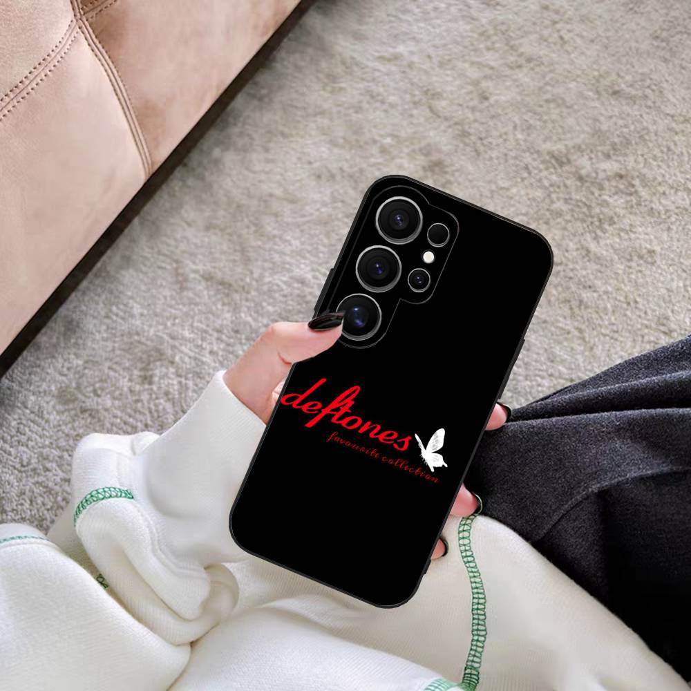 Band D-Deftones Phone Case For Samsung S 24 fe 25 Ultra plus 20 lite 21 30 22 23 24 22 Ultra 5G Fundas