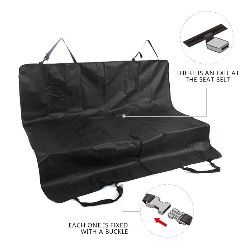 Snadno čistitelná podložka pro domácí mazlíčky do auta do kufru Univerzální podložka pro domácí mazlíčky Ochranná podložka na zadní sedadlo Odolná proti opotřebení Vodotěsná Podsedák pro psy