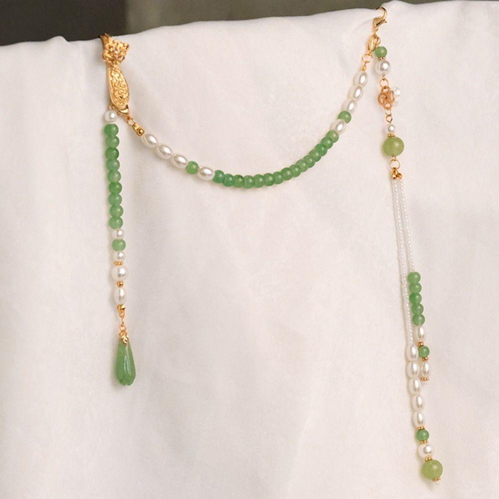 Lange hängende Quaste Chinesischer Stil Brosche Modeschmuck Anhänger Broschen Outdoor