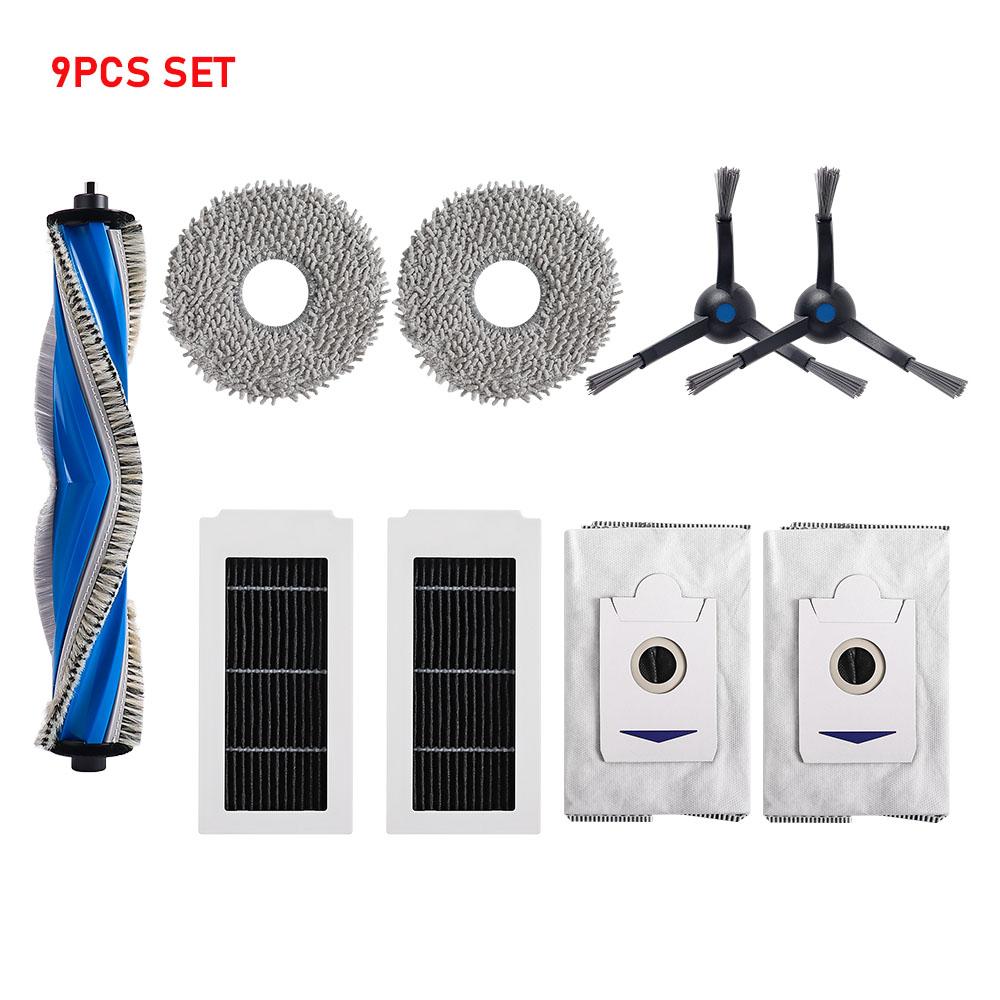 For ECOVACS DEEBOOT X1 OMNI/X1 PRO OMNI Accessories Dust Box Main Side Brush Hepa Filter Mop Cloth Dust Bag Parts