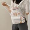 Schoolbag11 New Cute Bear Backpack Large Capacity Out Light Backpack High Value Sweet Cartoon Women's Schoolbag