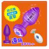 Remote Control Anal Plug Vibrator, Wireless Vibrating Egg, Rechargeable, Waterproof, Quiet, Prostate Stimulator for Men and Women, Adult Toy