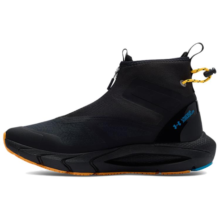 Under Armour HOVR Phantom 24/7 Comfortable Versatile Shock Absorbing Durable High-Top Lifestyle Casual Shoes Women sneaker Black 6007075-001