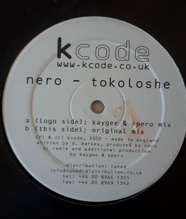 

12inch Record NERO - Tokoloshe KCODE01 Kcode 2003 UK Dance & Electronica Used