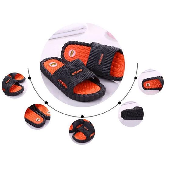 Damen-Hausschuhe für Frühling und Sommer, weiche Sohle, leicht, flach, für den Innenbereich, große, rutschfeste Strandhausschuhe für den Außenbereich