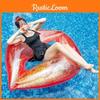 Red Lip Inflatable Float Bar For Adults Swimming Pool Party Photography Props Pvc Material