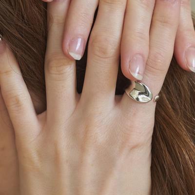 Ssecondo Silver925 Bold Mechanic Ring, Serene