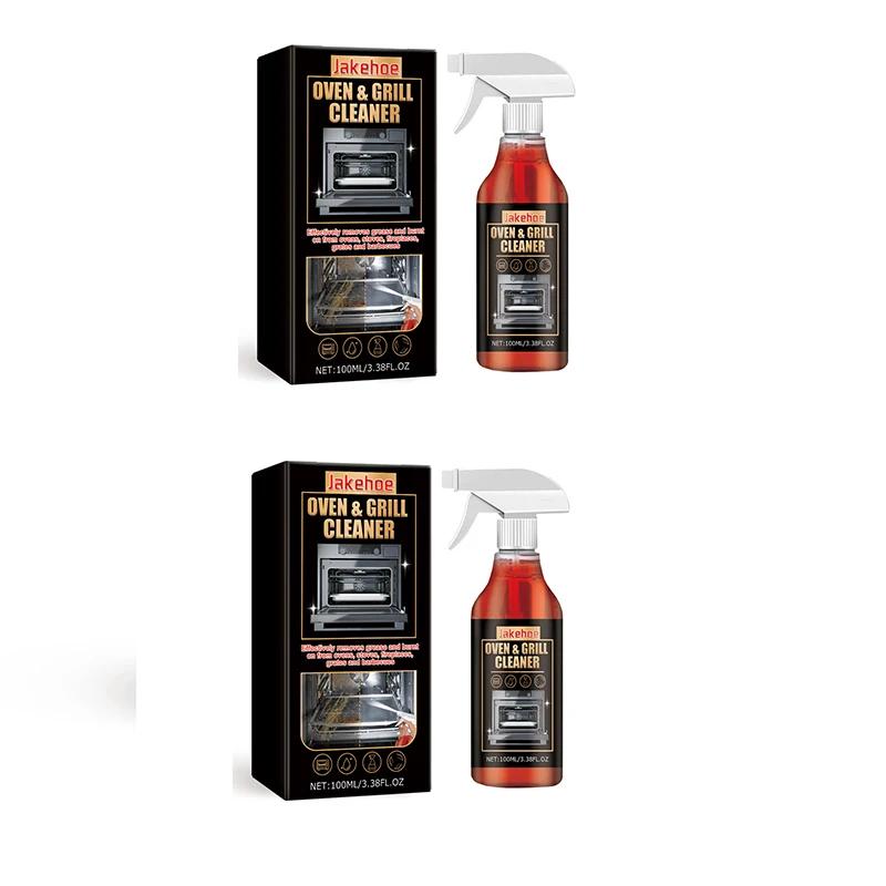 Čistič trouby a grilu Odmašťovač pro silné znečištění Čistič mastných skvrn Rychlé rozpouštění Čistící zápach Rodinný základ 100 ml