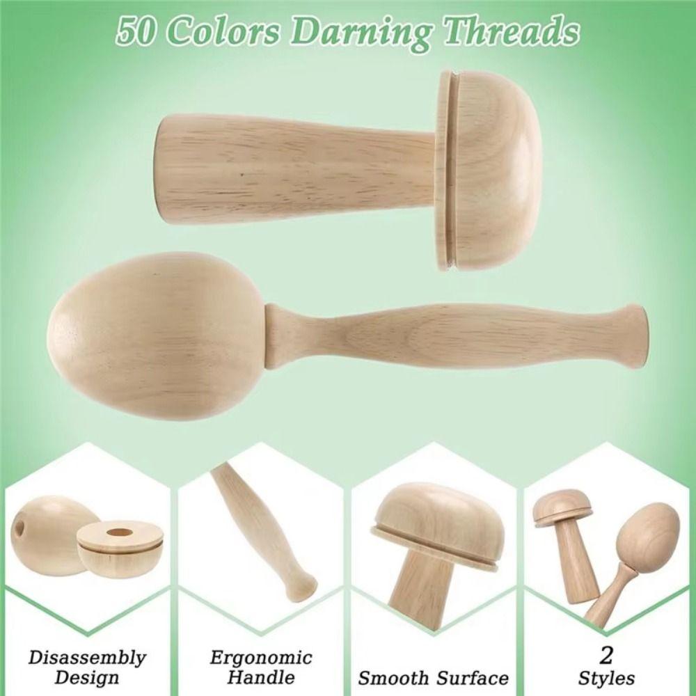 Weaving Loom Knitting Patch Repairing Tool DIY Crafts Darning Mending Tool Kit  Beginner Tailors