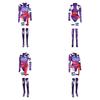 Theme Animated Rivals Cosplay Bodysuit Polyester Role Clothing Playing