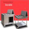 Min Nai Commercial Stainless Steel Seasoning Cart