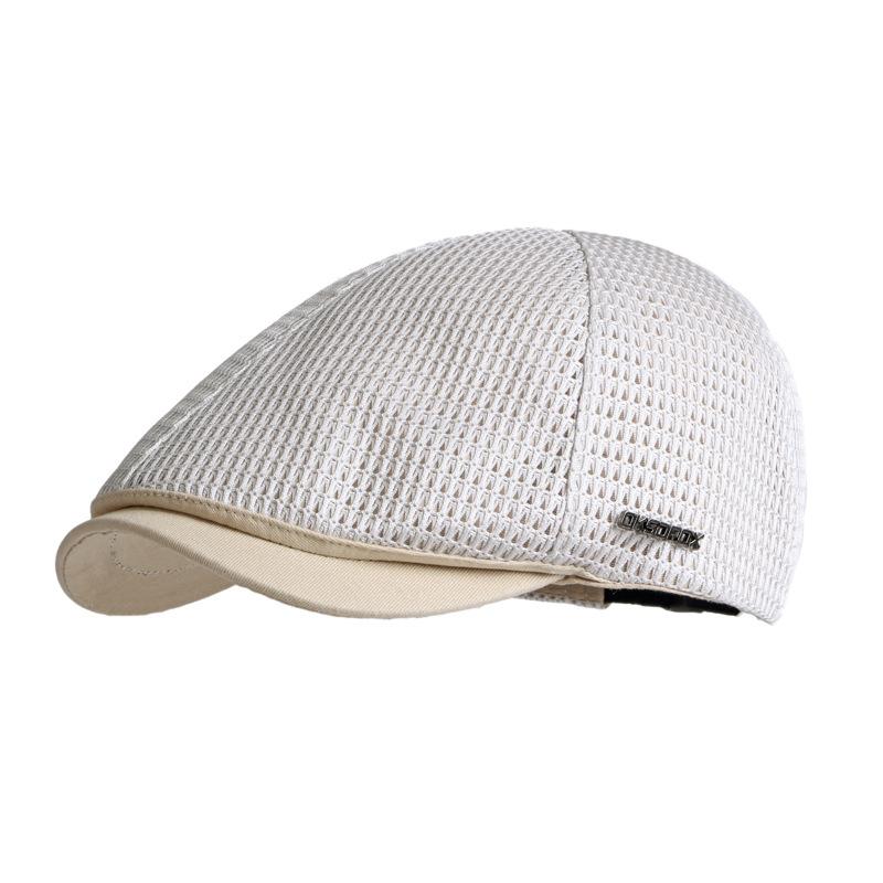 

Классическая беретная шляпа для мужчин на весну и лето, кепка в стиле Гэтсби, британский сетчатый берет, шляпа от солнца, шляпа маляра, шляпа водителя, шляпа плюща, кепки газетчика 55-60cm бежевый