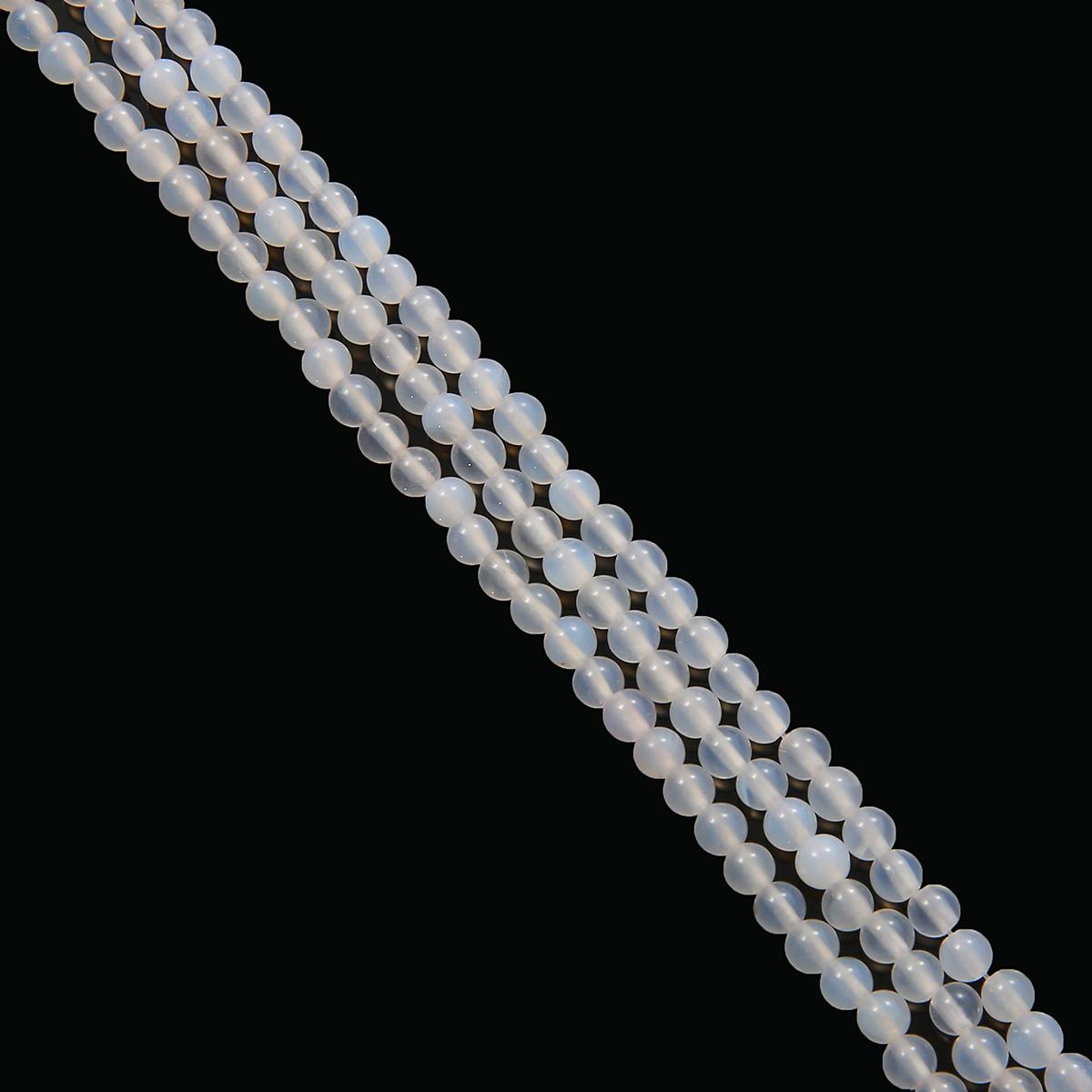 

4-12 мм/32-92 шт. натуральный белый агат круглые бусины для изготовления ювелирных изделий DIY браслет ожерелье 8mm 47pcs белый