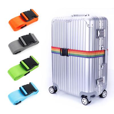 Luggage Strap Heavy Duty Add a Bag Luggage Strap Adjustable Travel Suitcase Connector Belt Baggage Attachment Accessory