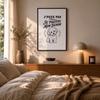 Poster I Can't I Prefer My Bichon I Can't Minimalist | Photo Paper Poster 310 G Pearlescent Finish Size A4