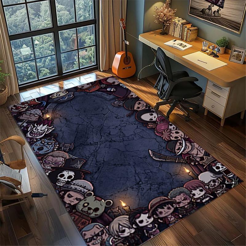 Carpet "ONE PIECE" Non Slip Washable Large Area Floor Mat Bedroom Gamer Room Home Decor Kwq48