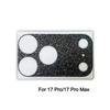 Bling Full Glitter Lens Protector Anti Scratch HD Camera Lens Cover Full Cover Camera Protector for iPhone 17Pro/17 Pro Max