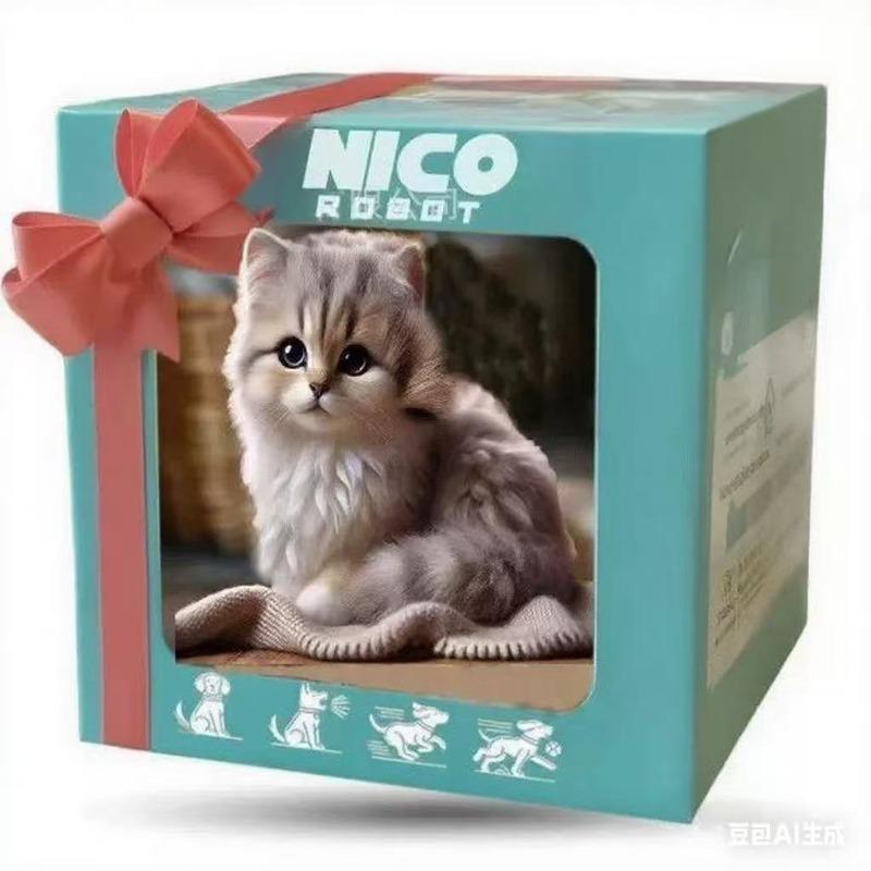Игрушечный Кот Симуляция Электрическая Ходьба Будет Называться Плюшевый Электронный Питомец Симуляция серый