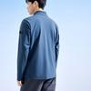 Anta Training Series Letter Print Knitted Sports Jacket Men Jackets Whale-Fin-Blue 152337712-1