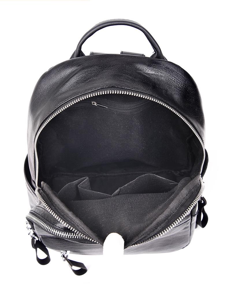 Módní korejský PU módní batoh 2024 pro ženy – příležitostný, univerzální, velká kapacita