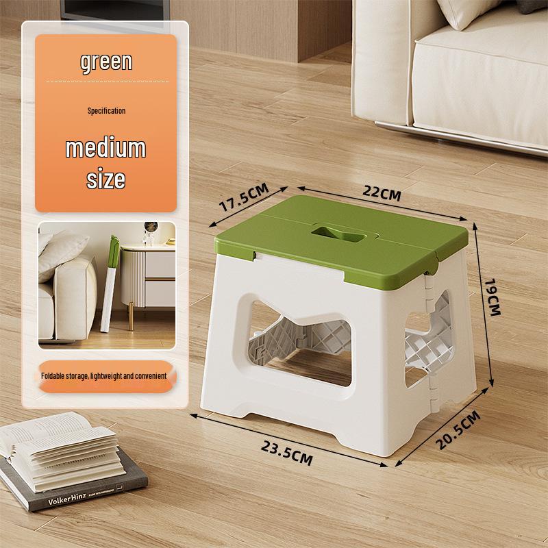 Compact Children's Folding Stool for Shoes & Outdoor Use