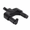 Black Electric Guitar Wall Strap Holder Stand Rack Hook for Mounting All Size Accessories Sets Guitar Accessories