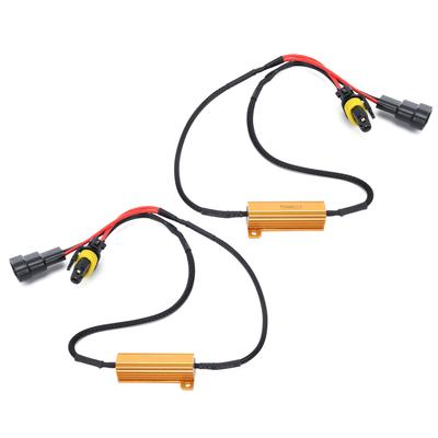 2pcs 9005 LED Load Resistor Decoder 50W 6 Ohm  for Headlight Fog Daytime Running Light