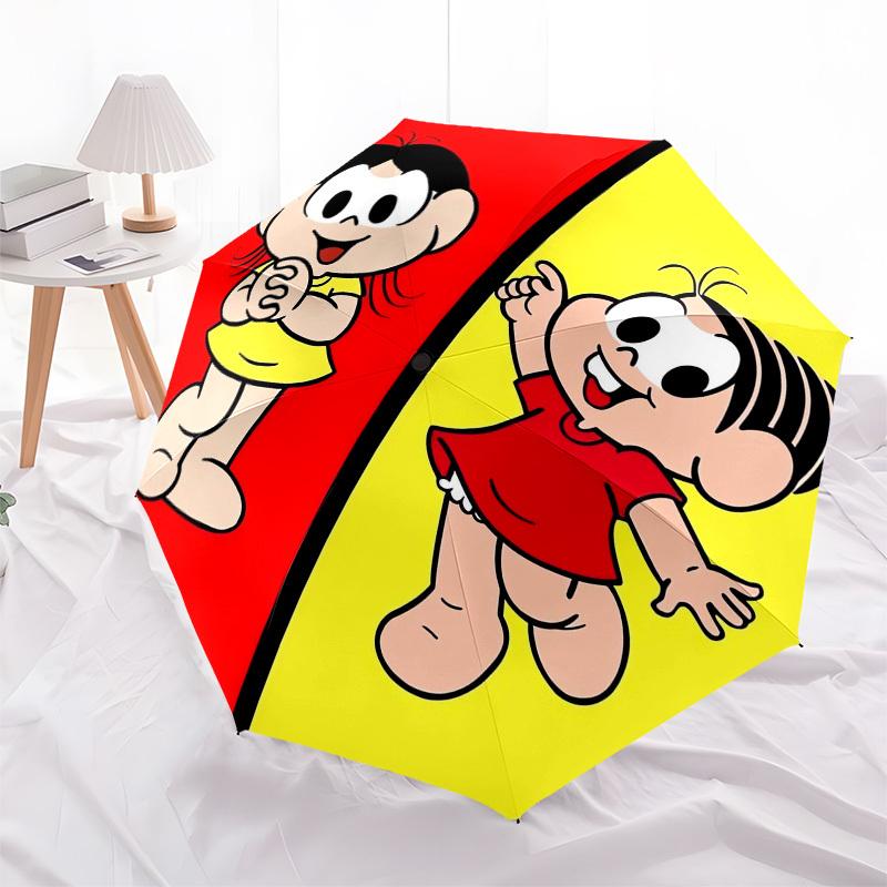 1pc Monica Themed High-quality Umbrella,Automatic Opening and Closing Umbrella,Multi-functional Umbrella G0811141