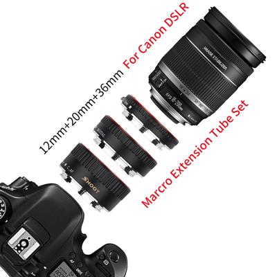 Kovový TTL prodlužovací kroužek makro pro automatické ostření pro Canon 600d 500d 80d EOS EF EF-S 60D pro Canon