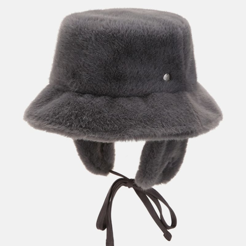 WHITE SANDS Fur Detachable Earmuff Bucket Hat Osley (6 colors)