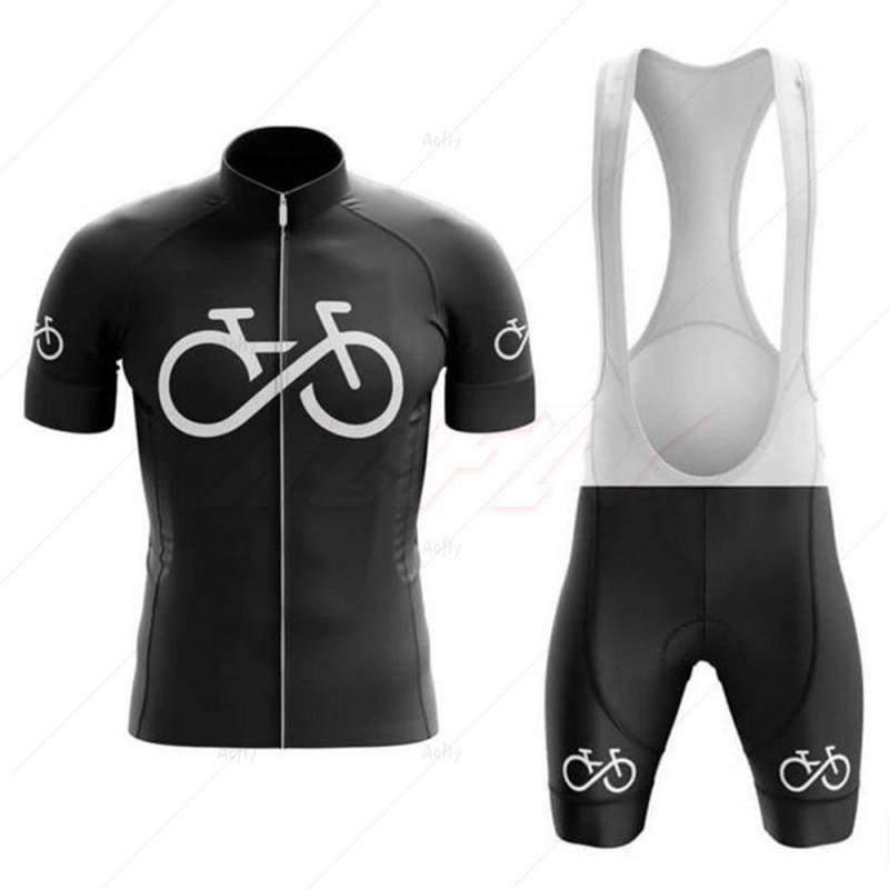 Cartoon Print Cycling Jersey Set Short Sleeve Breathable Quick Dry Bike Apparel Men Women Ride