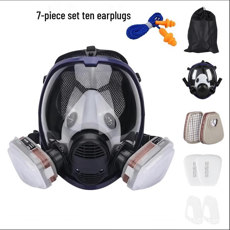 DAXTE Chemical Protective Full Face Respirator