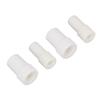 10 Pair Saliva Ejector Weak Strong Suction Converter Disposable White Oral Suction Ejector Adaptor for Oral Clinic