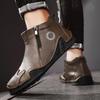 Men's High-top Leather Boots Casual Sneakers 39-46