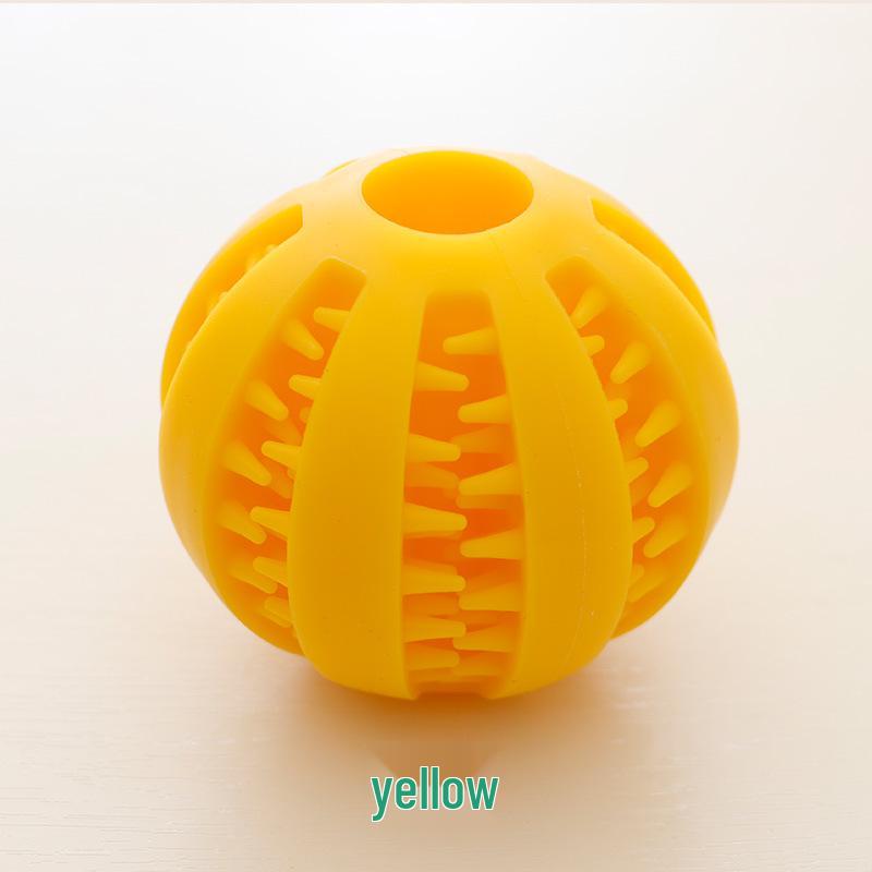 Teething Chew Dog Toy: Self-Amusement Watermelon Ball for Boredom Relief