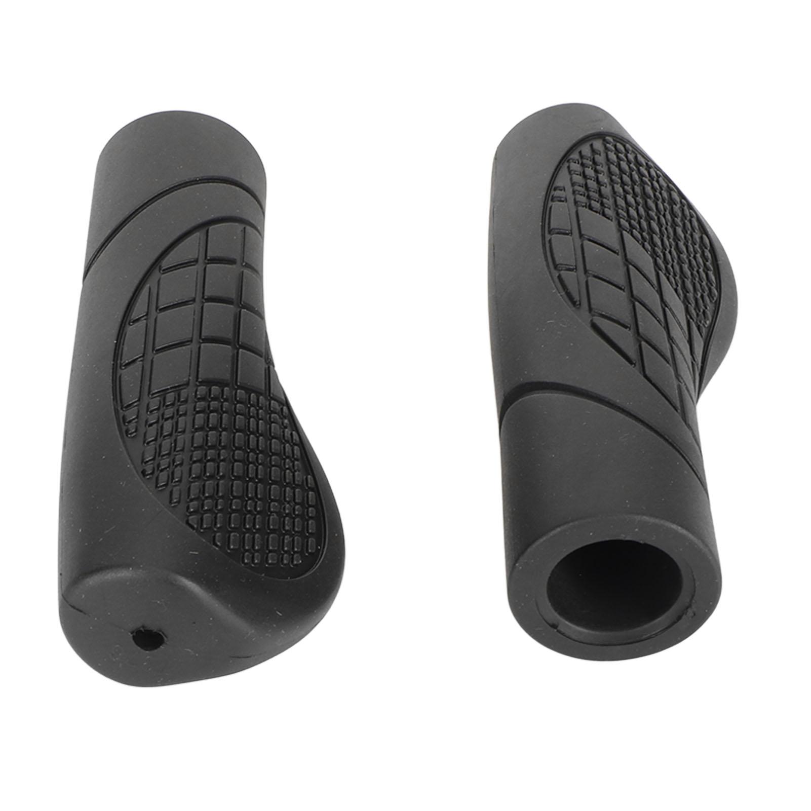 1Pair Bike Handlebar Grips Slip Resistant Comfortable Shock Absorption Electric Scooter Handlebar Grips for Folding Bikes City Bikes