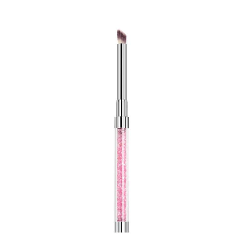 Gradient Dotting Nail Art Brush: Beginner Gel Polish, Starry Sky, Slanted Tip, Blending & Painting Tool