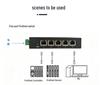Industrial 3-Section 5-Port PROFINET & 8-Port Modbus TCP Ethernet Switch