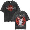 2026 Anime Jujutsu Kaisen Fushiguro Toji Graphic Vintage Washed T-shirts Men Women Short Sleeve T Shirt Fashion Casual Cotton Tees
