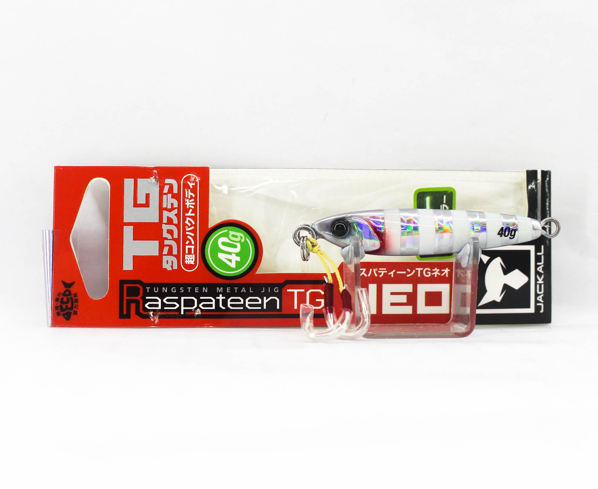 

Jackall Metal Jig Raspateen TG Tungsten Neo 40 grams Glow Stripe HL (8418)