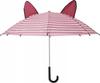 Children's umbrella with ears, foldable, 58 cm