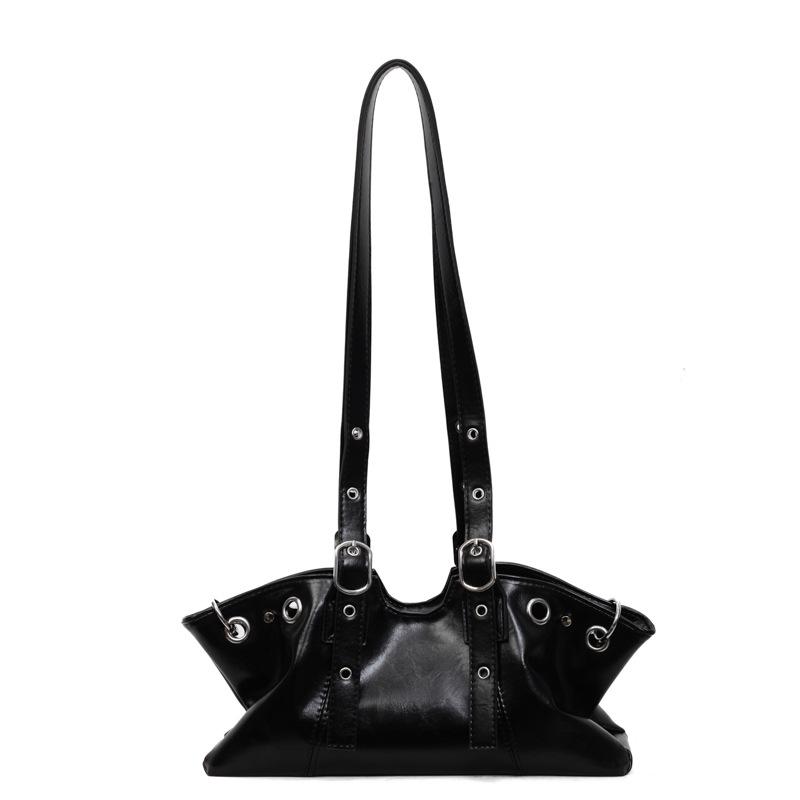 

Fashi Soft Pu Leather Commuting Shoulder Bags 2026 Large Capacity Solid Colors Bags for Women Hasp Female Purse Handbags Tote