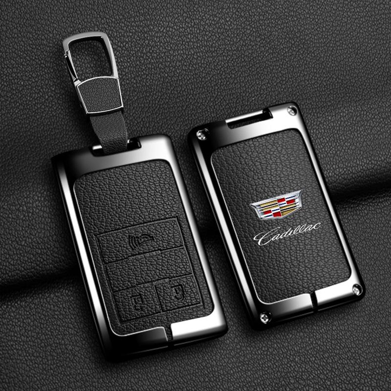 Cadillac Key Fob Shell for 13/14 XTS, Old CTS, Escalade, SLS, Seville, SRX - Suitable for Men & Women