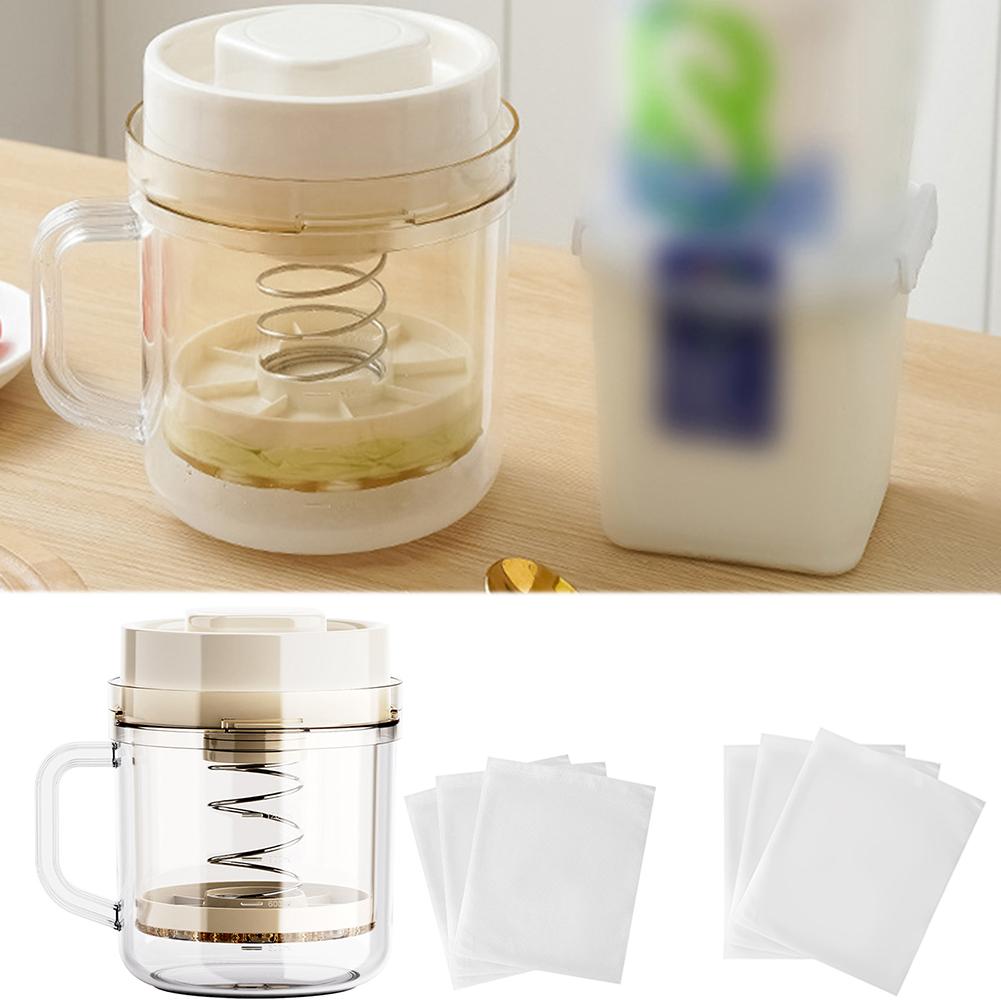 Joghurt Molke Trenner Druckfeder Haushalt Milchfilter Wiederverwendbar Käse Feuchtigkeitsabscheider für Sojamilch Saft Tee