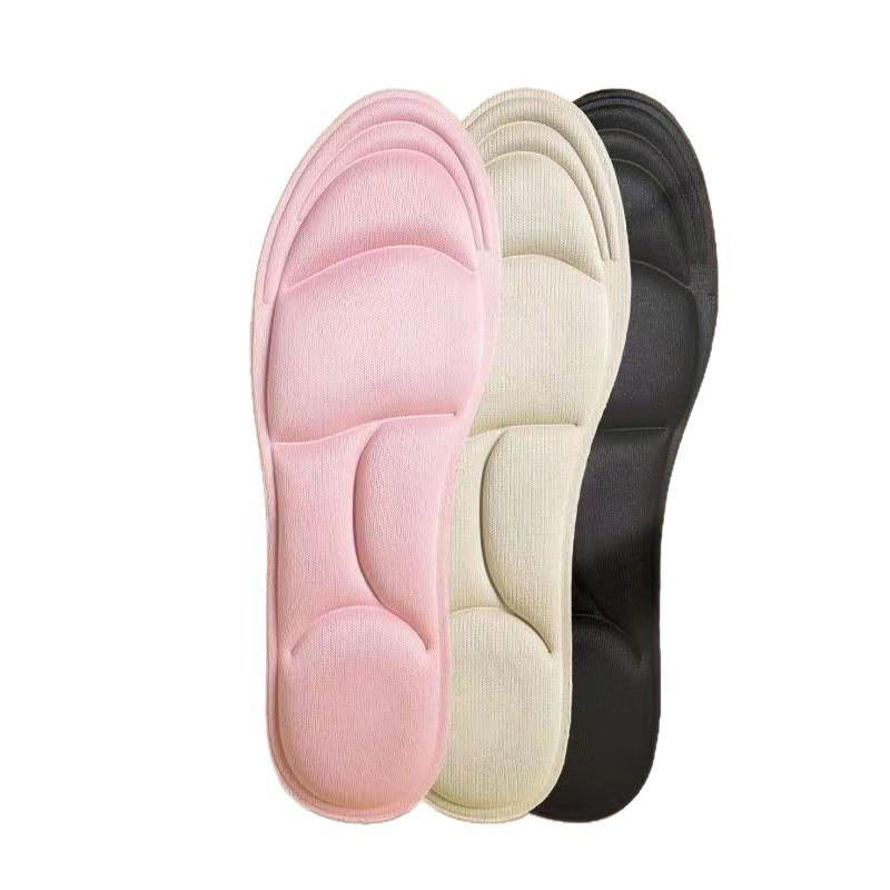 Military Training Soft Sole Insoles - Anti-Fatigue, Odor-Resistant, 5D Massage for Comfort & Support
