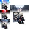 Adorable Sitting Gojo Satoru Pvc Figure 16cm Quality Anime Jujutsu Kaisen Decor